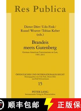 预订 Brandeis meets Gutenberg : German-American Conversations on Law, 1991-2011 [9783631631829]
