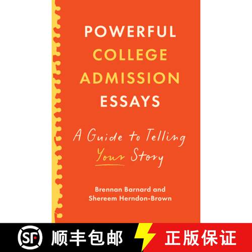 【3-4周达】Powerful College Admission Essays – A Guide to Telling Your Story [9781421453682]