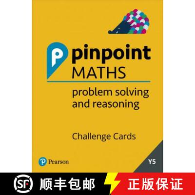 【3-4周达】Pinpoint Maths Year 5 Problem Solving and Reasoning Challenge Cards: Y5 Problem Solving an... [9781292254654]