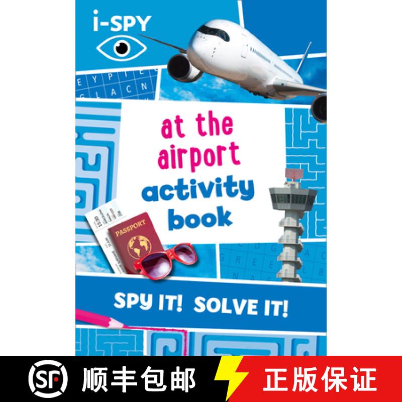 【3-4周达】i-SPY At the Airport Activity Book [9780008392888]
