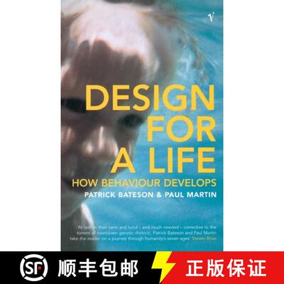 【3-4周达】Design For A Life : How Behaviour Develops [9780099267621]