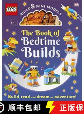 【3-4周达】LEGO Book of Bedtime Builds: With Bricks to Build 8 Mini Models [9780241364567]
