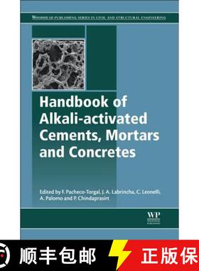 【3-4周达】Handbook of Alkali-Activated Cements, Mortars and Concretes [9781782422761]
