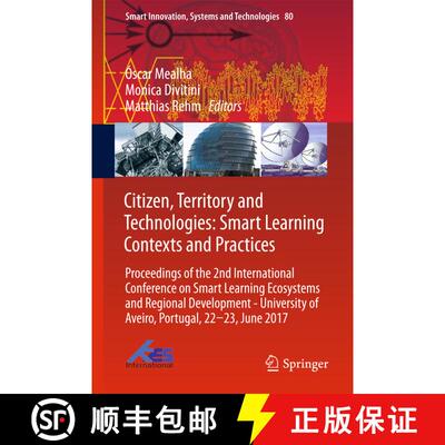 【3-4周达】精装 Citizen, Territory and Technologies: Smart Learning Contexts and Practices: Proceedin... [9783319613215]