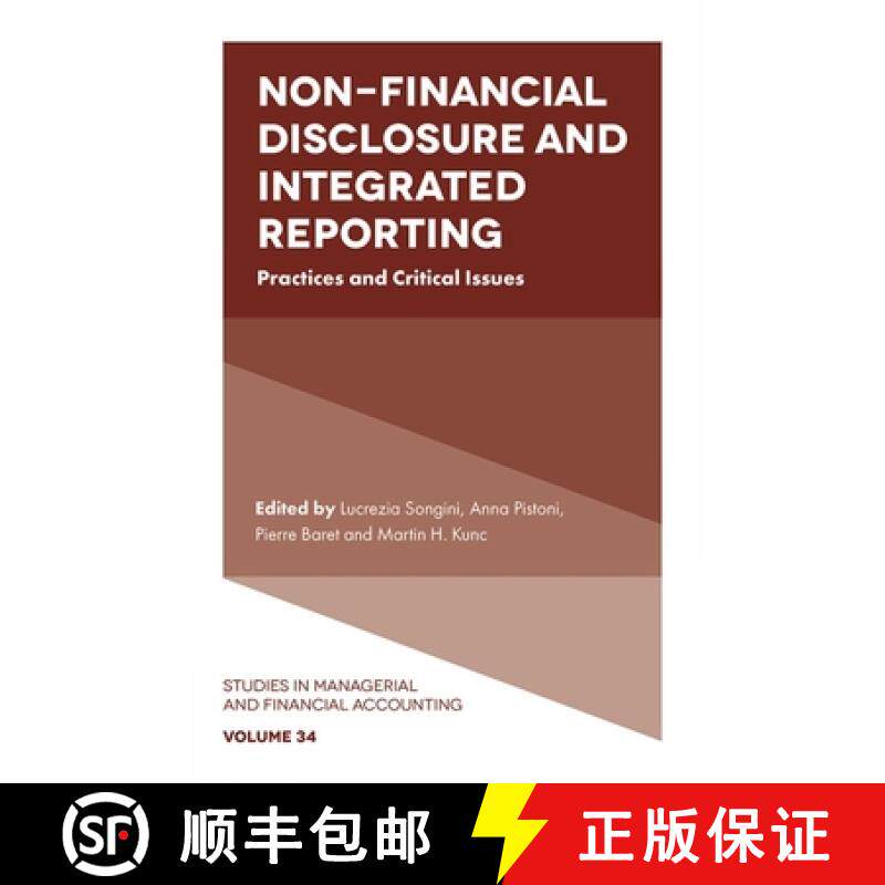 【3-4周达】精装 Non–Financial Disclosure and Integrated Reporting – Practices and Critical Issues [9781838679644]