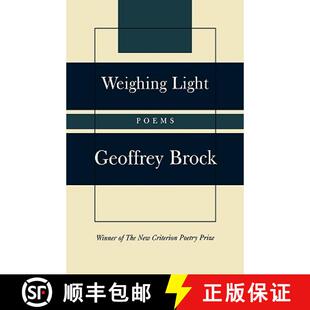 Poems 4周达 Light 9781566636674 Weighing