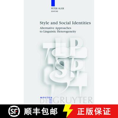 【3-4周达】精装 Style and Social Identities – Alternative Approaches to Linguistic Heterogeneity [9783110190809]