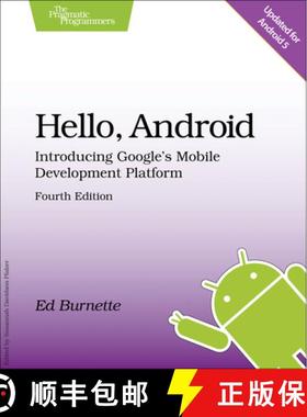 【3-4周达】Hello, Android : Introducing Google's Mobile Development Platform [9781680500370]