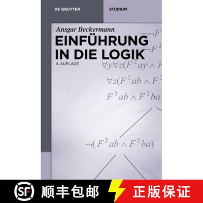 【3-4周达】Einführung in Die Logik [9783110354089]