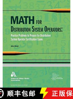 预订 Math for Distributiion System Operators: Practice Problems to Prepare for Distribution System Op... [9781583214558]