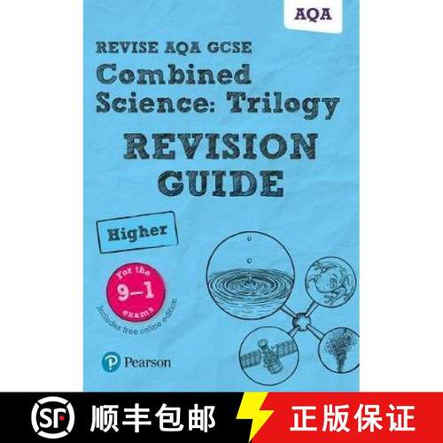 【3-4周达】Pearson REVISE AQA GCSE (9-1) Combined Science Higher: Trilogy Revision Guide: For 2024 an... [9781292131627]