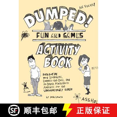 【3-4周达】Dumped!: Fun & Games Activity Book Featuring Word Scrambles, Connect-the-Dots, and in-dept... [9781598695625]
