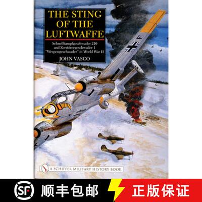 【3-4周达】精装 Sting of Luftwaffe: Schnellkampfgeschwader 210 and Zerstorergeschwader 1 Wespengeschw... [9780764313059]
