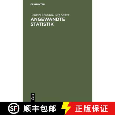 【3-4周达】精装 Angewandte Statistik – Entscheidungsorientierte Methoden mit PC–Programm [9783486235982]