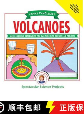 【3-4周达】Janice Vancleave'S Volcanoes: Mind-Boggling Experiments You Can Turn Into Science Fair Pro... [9780471308119]