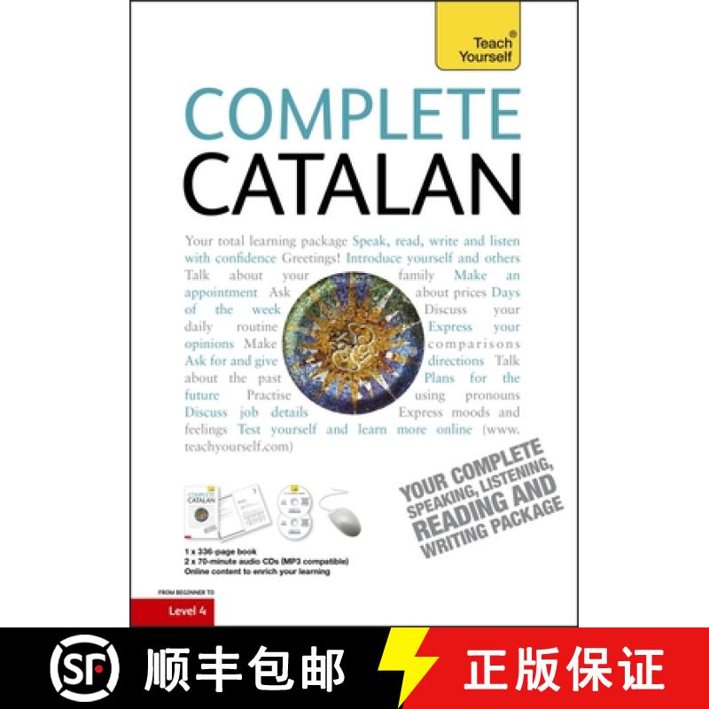 【3-4周达】Complete Catalan Beginner to Intermediate Course: Learn to Read, Write, Speak and Understa... [9781444105650]