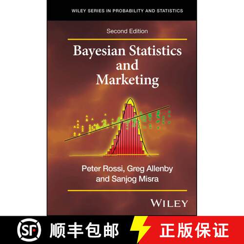 【3-4周达】精装 Bayesian Statistics and Marketing, Second Edition (2nd Edition) [9781394219117]