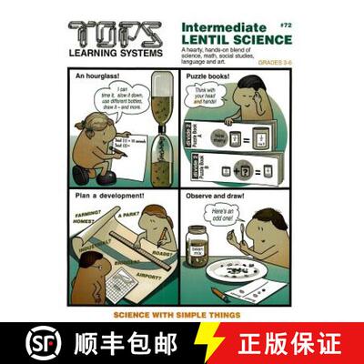 【3-4周达】Intermediate Lentil Science: Grades 3-6 [9780941008525]