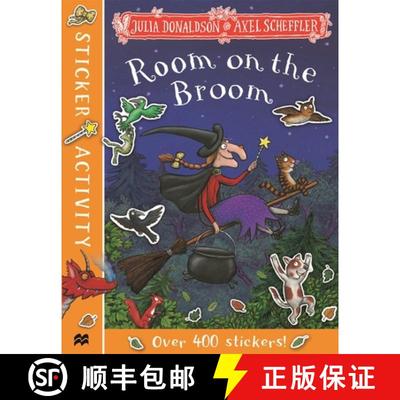 预订 Room on the Broom Sticker Book [9781529023633]