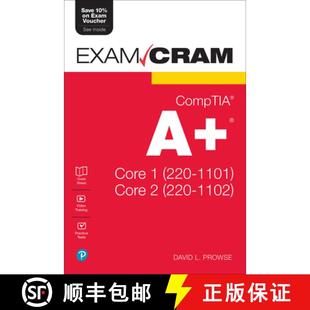 【3-4周达】CompTIA A+ Core 1 (220-1101) and Core 2 (220-1102) Exam Cram [9780137637546]