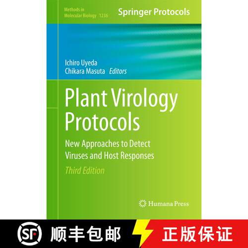 【3-4周达】精装 Plant Virology Protocols: New Approaches to Detect Viruses and Host Responses (3rd ed... [9781493917426]