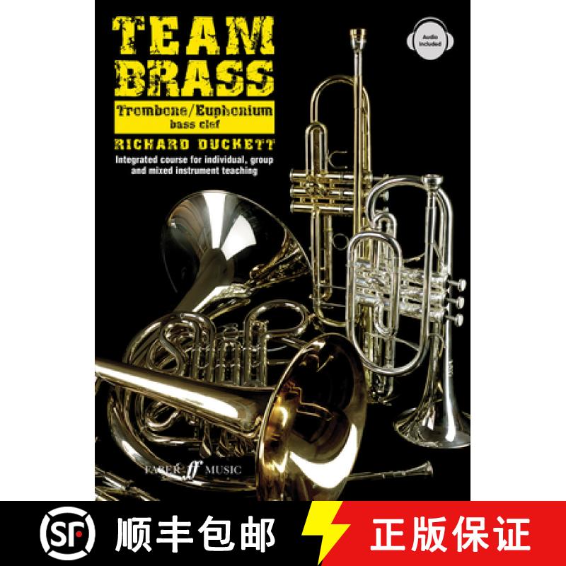【2-3周达】Team Brass: Trombone/Euphonium (Bass Clef) [9780571528196]
