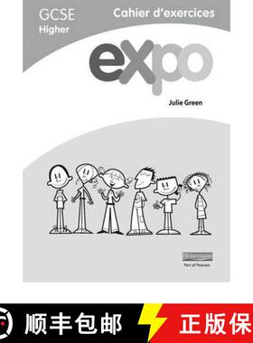 【3-4周达】Expo (AQA&OCR) GCSE French Higher Workbooks (pack of 8) [9780435720827]
