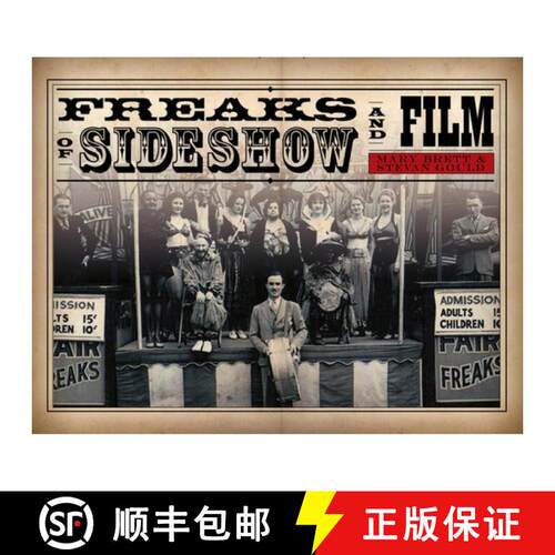 【3-4周达】精装 Freaks of Sideshow and Film [9780764348457]