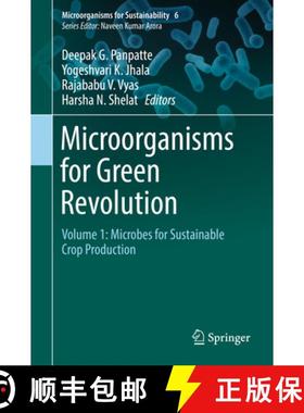 【3-4周达】Microorganisms for Green Revolution: Volume 1: Microbes for Sustainable Crop Production [9789811062407]