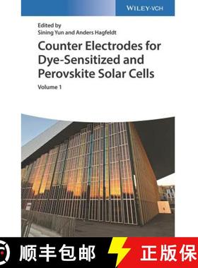 【3-4周达】Counter Electrodes For Dye-Sensitized And Perovskite Solar Cells (2 Vols.) [Wiley材料科学] [9783527413676]