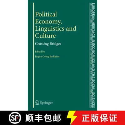 【3-4周达】Political Economy, Linguistics and Culture : Crossing Bridges [9781441944610]