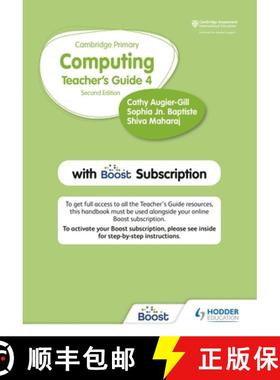 【3-4周达】Cambridge Primary Computing Teacher's Guide Stage 4 with Boost Subscription: Hodder Educat... [9781398368422]