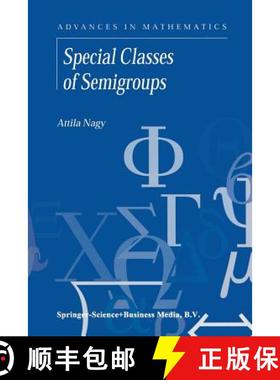 【3-4周达】Special Classes of Semigroups [9781441948533]