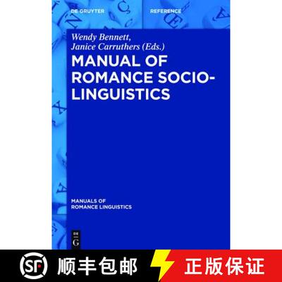 【3-4周达】Manual of Romance Sociolinguistics [9783110370126]