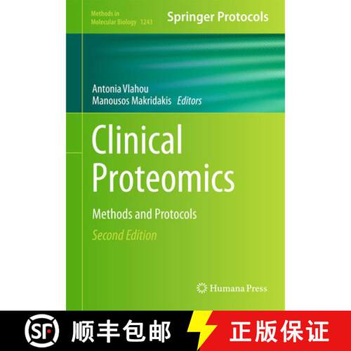 【3-4周达】精装 Clinical Proteomics : Methods and Protocols (2nd ed. 2015) (2nd ed. 2015) (2nd ed. 20... [9781493918713]