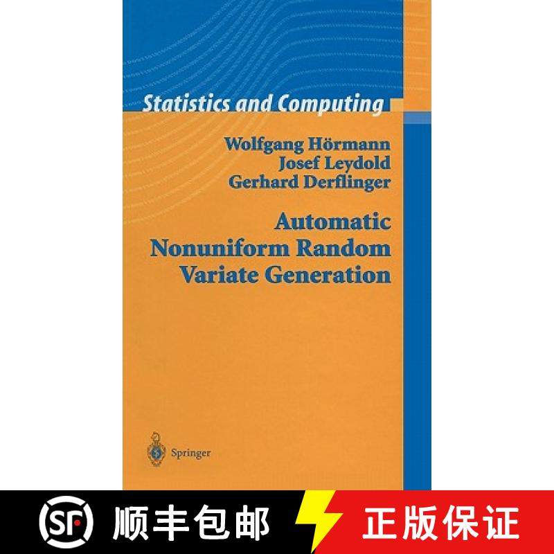 【3-4周达】Automatic Nonuniform Random Variate Generation [9783540406525]