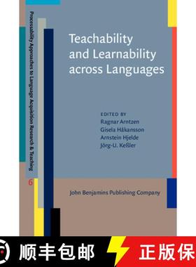 【3-4周达】Teachability and Learnability across Languages [9789027203120]