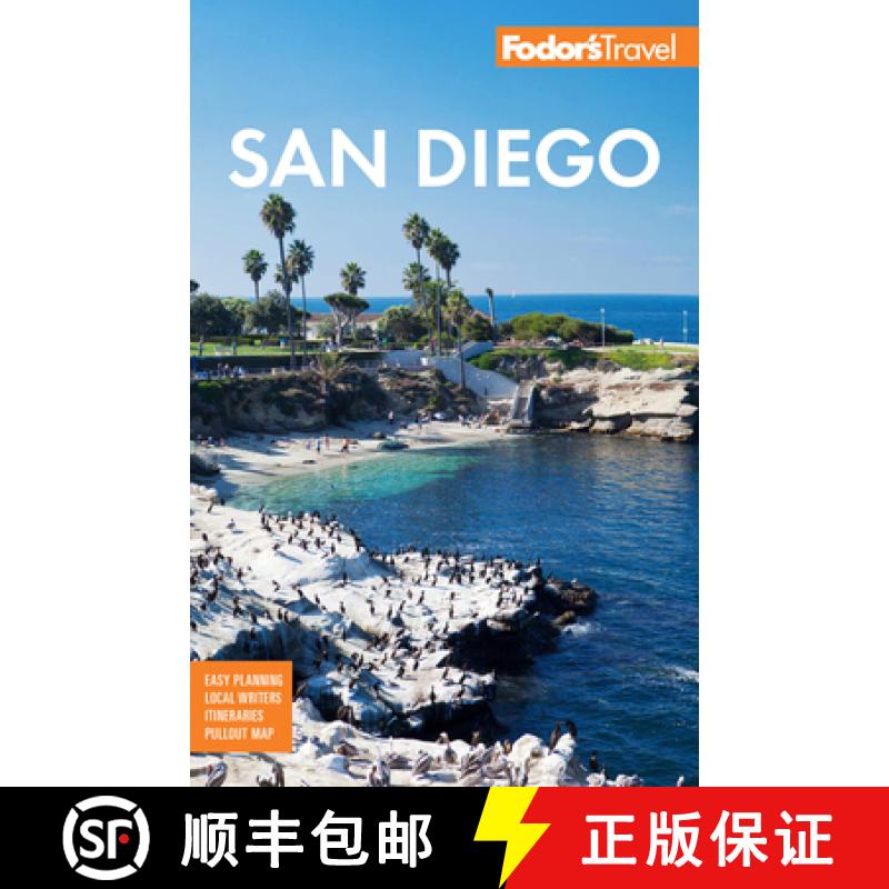 【2-3周达】Fodor's San Diego: with North County [9781640976368]