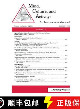 【3-4周达】Mind, Culture, and Activity: An International Journal: His Work and Influence: A Special I... [9781138411692]