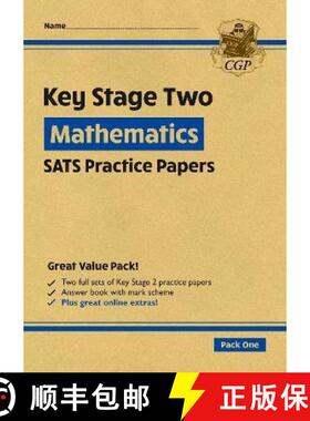 【3-4周达】KS2 Maths Year 6 SATS Practice Papers: Pack 1 - for the 2026 tests (with free Online Extras) [9781789081176]
