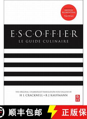 【3-4周达】Escoffier: Le Guide Culinaire [9780080967721]