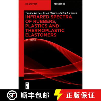 【3-4周达】精装 Infrared Spectra of Rubbers, Plastics and Thermoplastic Elastomers [9783110644081]