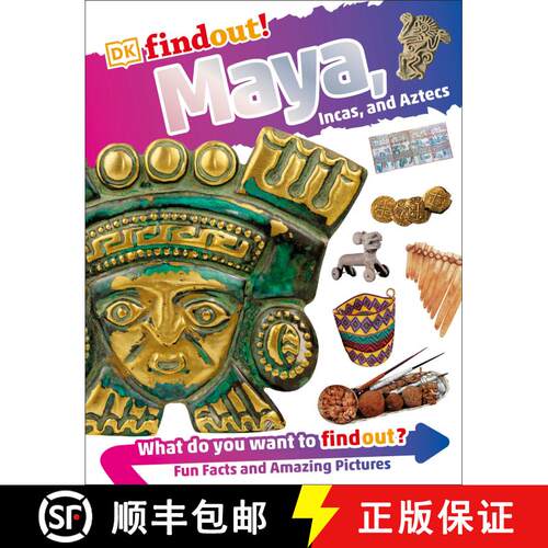 【3-4周达】DKfindout! Maya, Incas, and Aztecs [9781465469311]