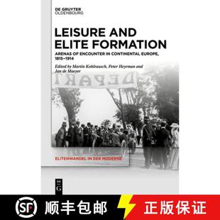 Formation Encounter Leisure Elite 1914 预订 1815 Arenas and Continental 9783110582307 Europe