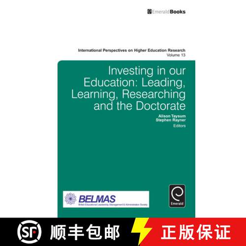 【3-4周达】精装 Investing in our Education – Leading, Learning, Researching and the Doctorate [9781784411329]