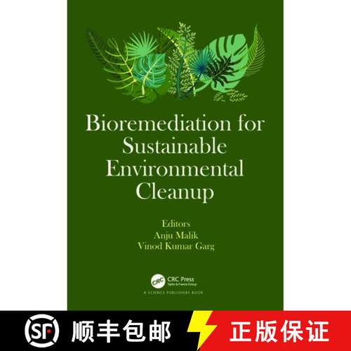 【3-4周达】精装 Bioremediation for Sustainable Environmental Cleanup [9781032234915]