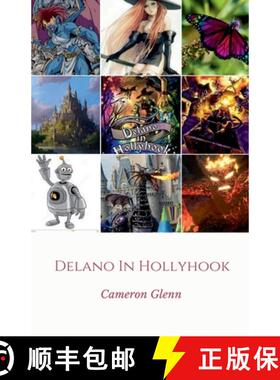 【3-4周达】Delano in Hollyhook [9798230211655]