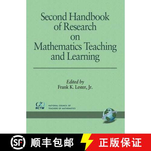 【3-4周达】精装 Second Handbook of Research on Mathematics Teaching and Learning [9781593115876]