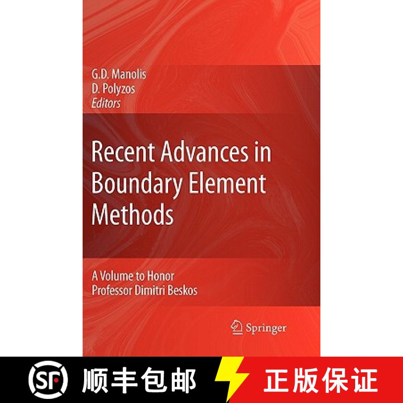 【3-4周达】Recent Advances in Boundary Element Methods: A Volume to Honor Professor Dimitri Beskos [9789048181902]