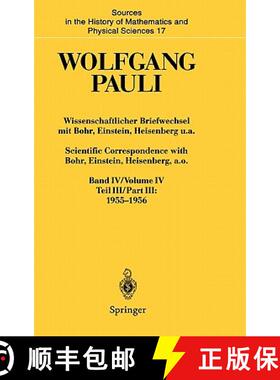 【3-4周达】Wissenschaftlicher Briefwechsel Mit Bohr, Einstein, Heisenberg u.a.: 1955-1956 / Scientifi... [9783540675914]